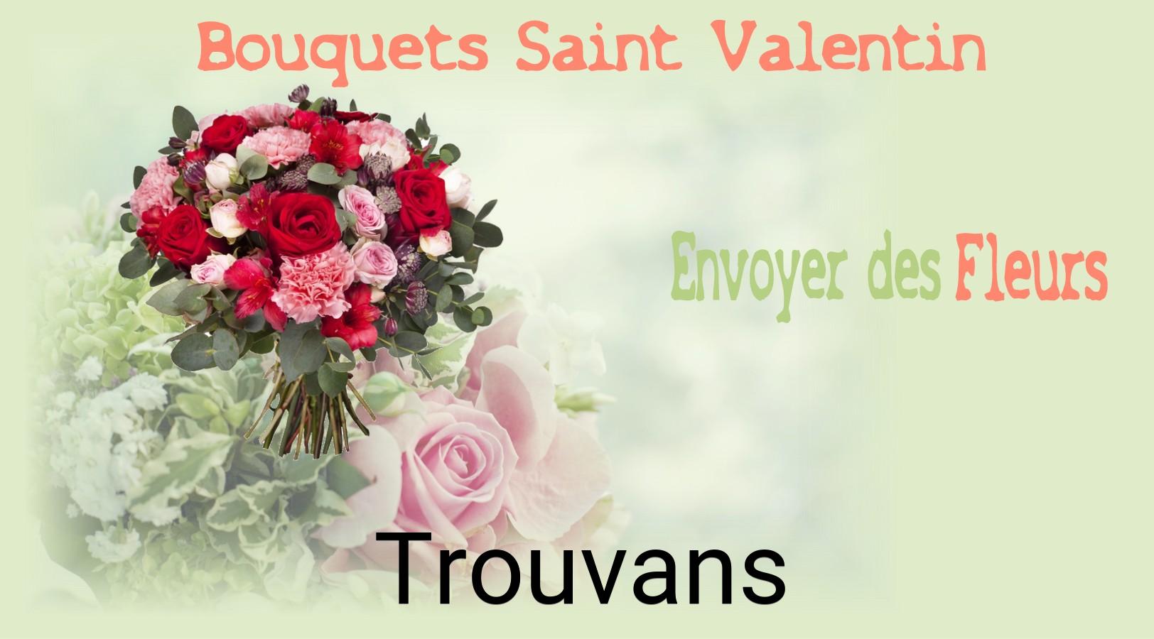 Roses de Saint-Valentin livrées à Trouvans